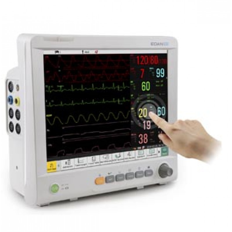 MDPro IM80.S.T PatIent MonItor 15 Inch Touch Screen NIBP, ECG, SpO2, Resp,Temp, EtCO2 (LoFlo) (PrInter OptIonal) (DROP SHIP ONLY) (Not Available For Sale into Canada)