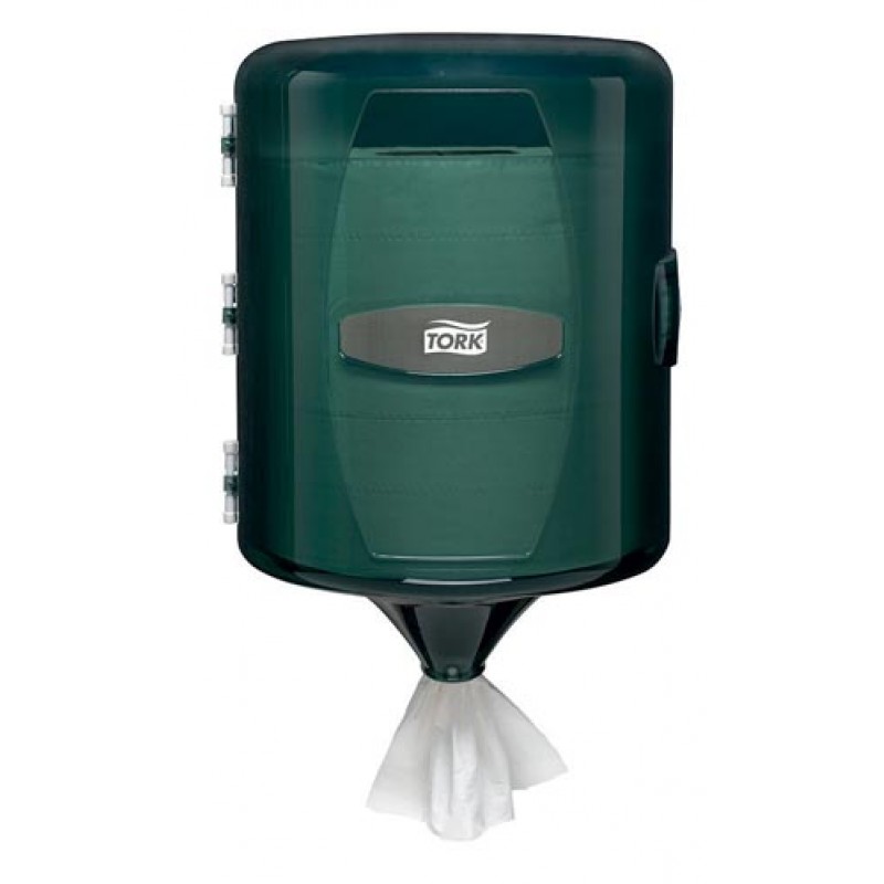 Essity Professional Hygiene North America, LLC 93T Centerfeed Hand Towel Dispenser, Universal, Smoke, M23, Plastic, 12.8" x 10.1" x 10" (140 cs/plt)