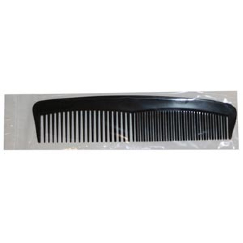 New World Imports BC5 Comb, 5" Black (Individually Polybagged), 144/bx, 10 bx/cs