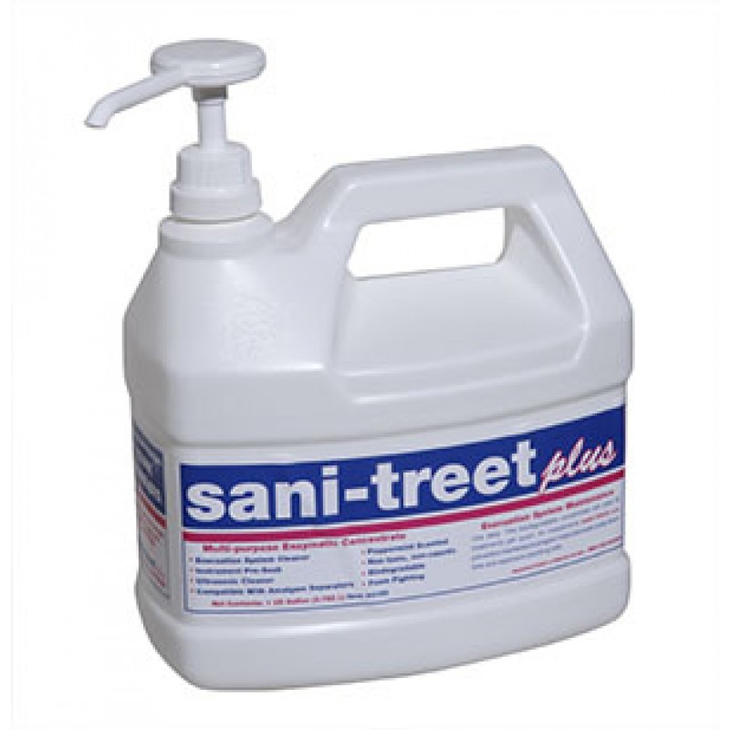Enzyme Industries, Inc. 4198-NDC Sani-Treet Plus, Gallon, Peppermint, 4/cs (Item on Manufacturer Backorder  Inventory Limited when Available)