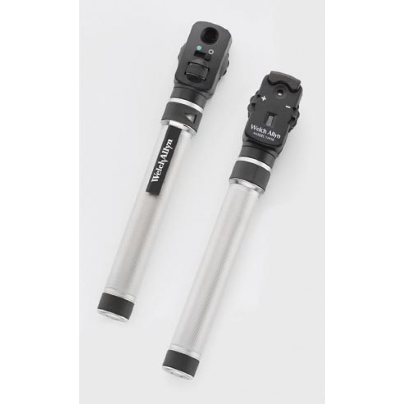 Hillrom 12821 PocketScope Ophthalmoscope, AA Alkaline Battery Handle & Soft Case (US Only)