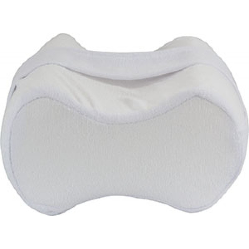 Compass Health PC3420 Memory Foam Knee Separator Cushion,  9" x 7.5" x 5", White (092820)