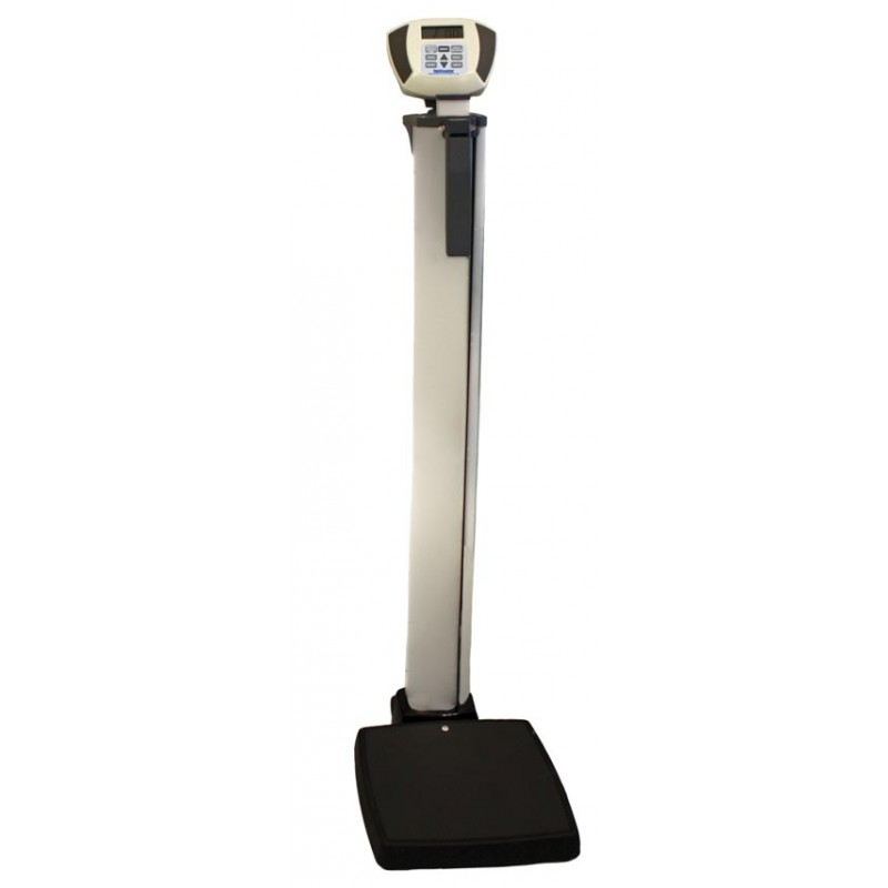 Pelstar LLC/Health O Meter Professional Scales 600KL Digital Scale, Heavy Duty Eye-Level with Integral Digital Height Rod, EMR Connectivity via USB, 120V Adapter or 6-C Cell Batteries (not included), Capacity 600 lbs/272kg, Resolution 0.2 lb/0.1kg, Platfo