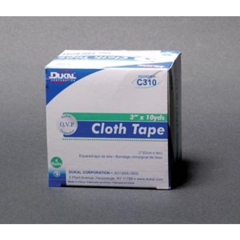Dukal Corporation C50 Surgical Tape, ½" x 10 yds, 24 rl/bx, 12 bx/cs