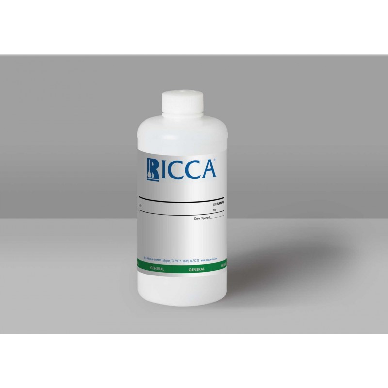 Ricca 1740-16 Calcium Chloride 500 mL, Poly Natural, 0.1 Normal,0.05 Molarity