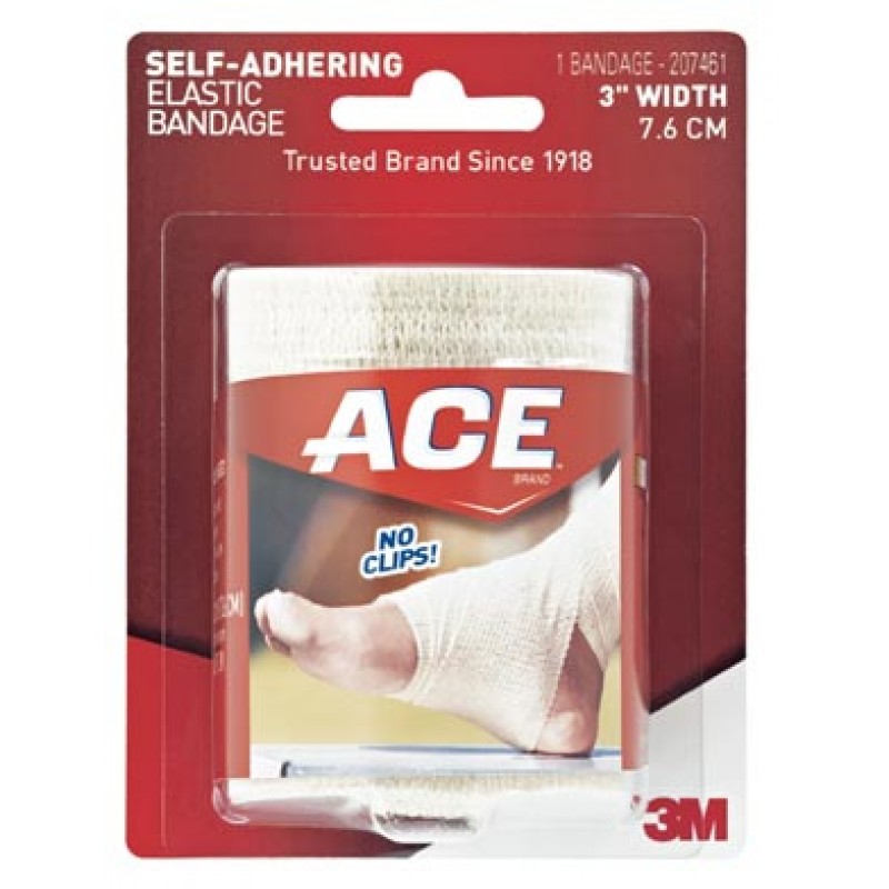3M Health Care 207461 3" Athletic Bandage, Self-Adhesive, 72/cs (Continental US+HI Only)