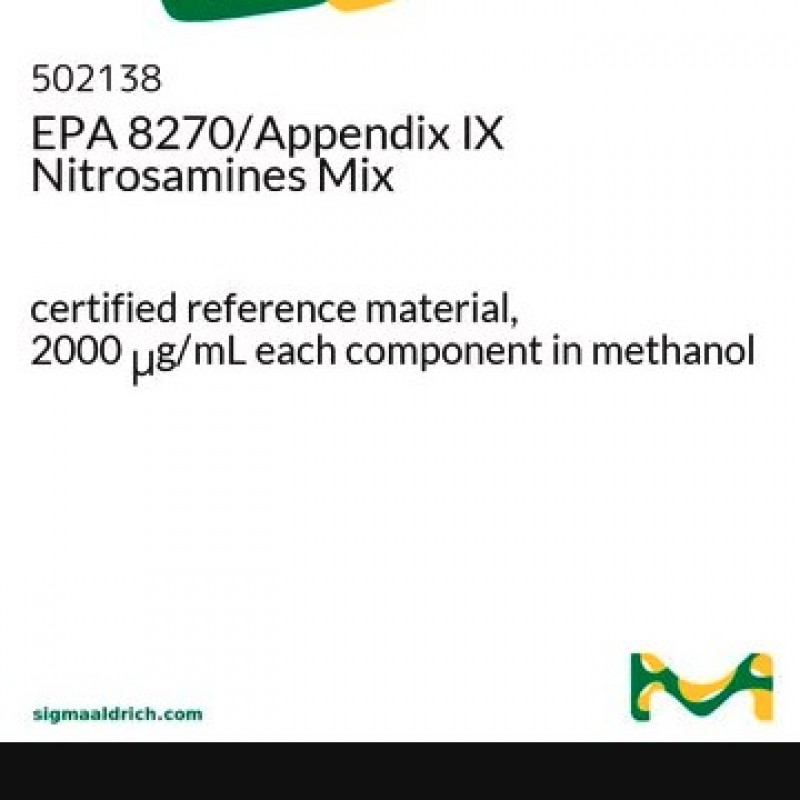 EPA 8270/APP IX NITROSAMINES MIX 1X1ML&