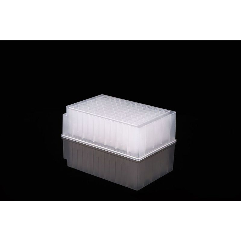 2.2 ml 96-Well Deep Well Plate, V-Bottom, Square well, non-sterile, 5/pk, 50/cs