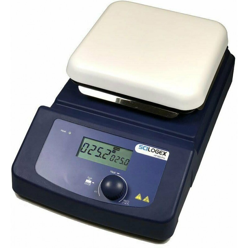 Scilogex HP380-Pro Digital Hotplate 50311511149999, 380°C Max, 5.5 x 5.5 in, LCD, 110V