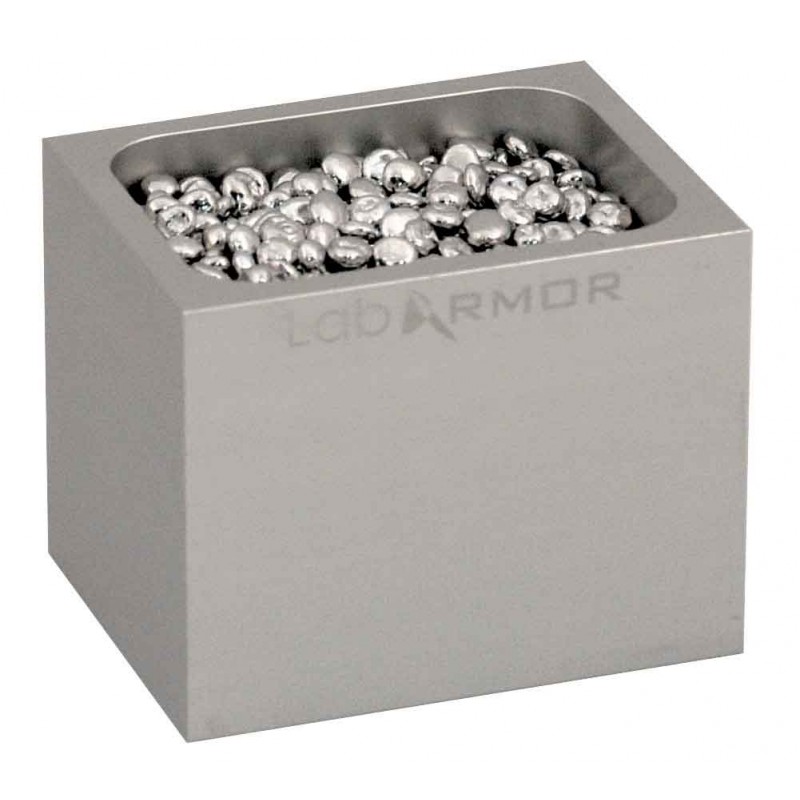 Shel Lab 52100-SLV Silver Heat Block With 0.25 L Beads, Replaces 1 Heat Block