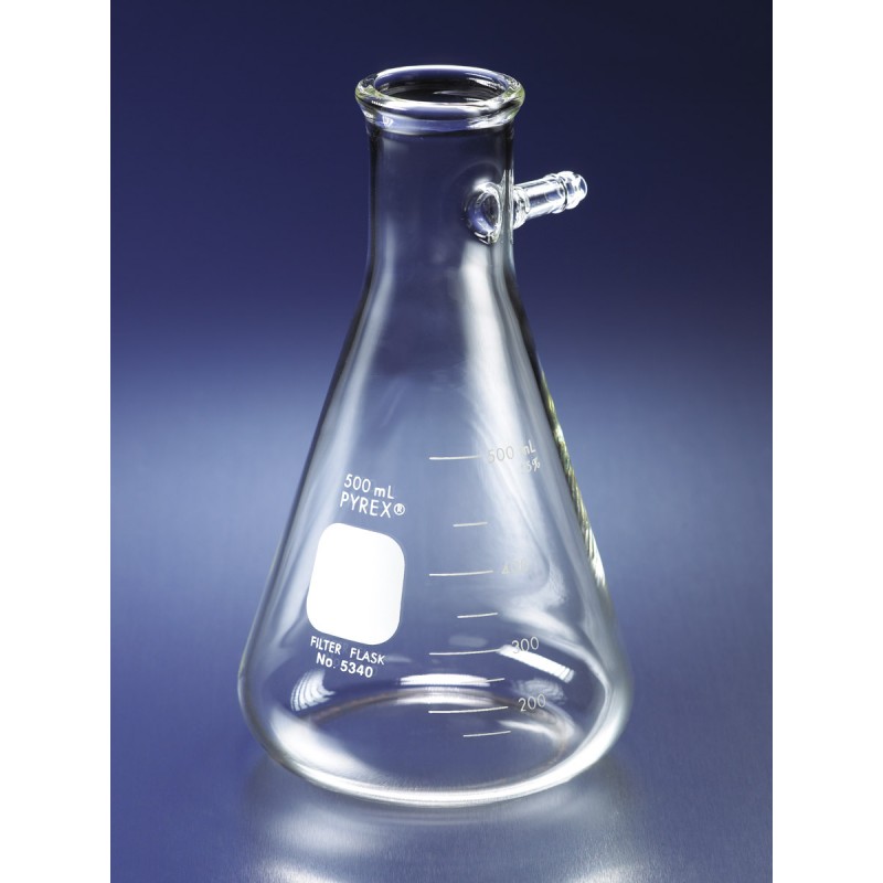 Corning 5340-4L PYREX® 4L Heavy Wall Filtering Flasks with Sidearm Tubulation