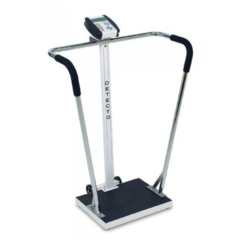 Detecto 6855 Bariatric Scale, Digital, 600 lb X .2 lb / 270 kg X .1 kg, 18in X 14in Platform (DROP SHIP ONLY)