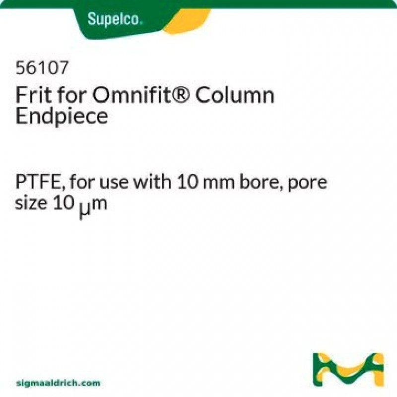 PK20 OMNIFIT PTFE FRITS  10UM FOR 10MM&