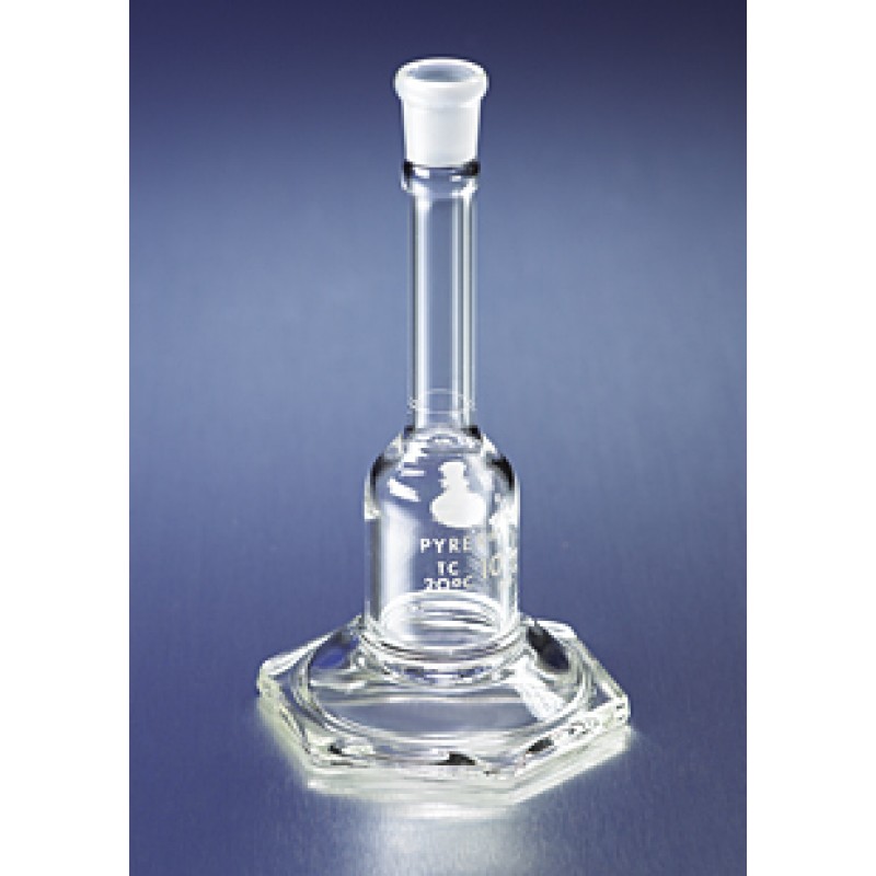 Corning 5630-25 PYREX® 25 mL Micro Volumetric Flask, Class A, with Standard Taper Stopper