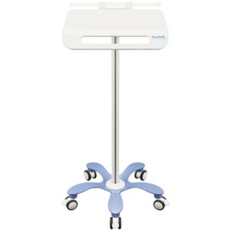 TouchPoint Medical, Inc. TPM-Q-17546-REV1 WorkFlo Roll Stand, Fixed Height, Laptop Security Bracket, Locking Casters (DROP SHIP ONLY)