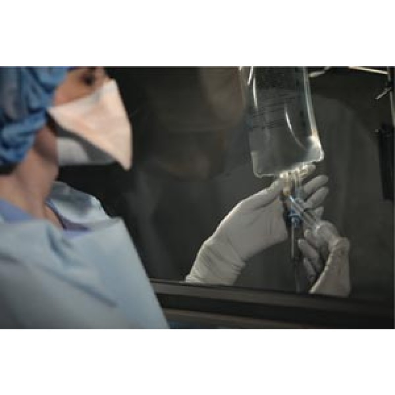 O&M Halyard 53137 Exam Glove, Nitrile, Extended Cuff, X-Small, 100/bx, 10 bx/cs (US Only)