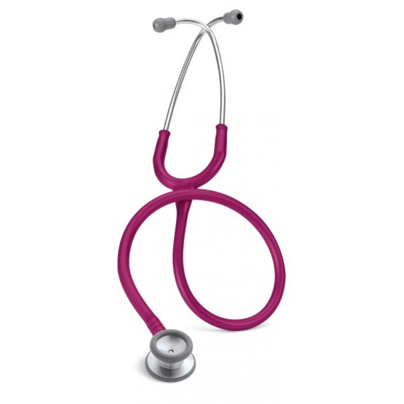 3M Health Care 2122 Pediatric Stethoscope, 28" Raspberry Tubing (Continental US+HI Only) (Littmann items are only available for sale online by distributors authorized by 3M Littmann)