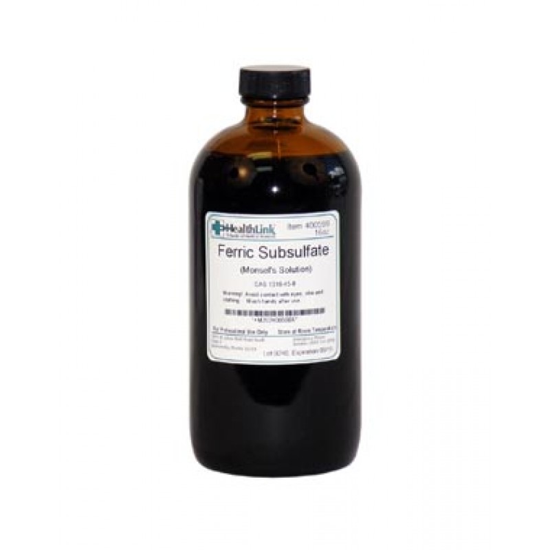 EDM3 Company LLC 400599 Monsel's Solution, Amber Bottle, 16 oz (Item is Non-Returnable) (US Only)