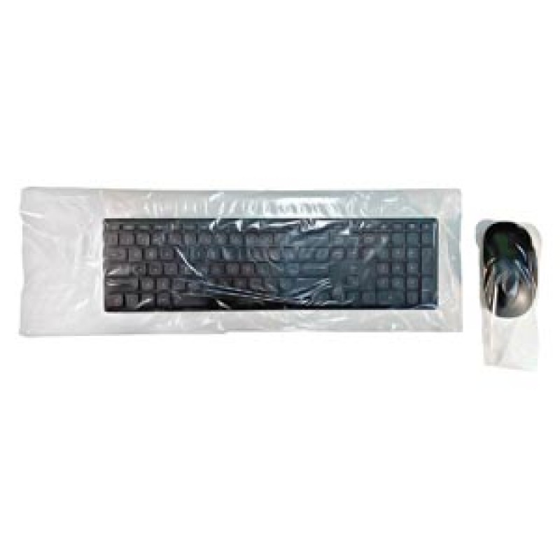 Dukal Corporation UBC-8040-U Keyboard Sleeves, Universal, 7" x 21.5", 250/bx, 10bx/cs