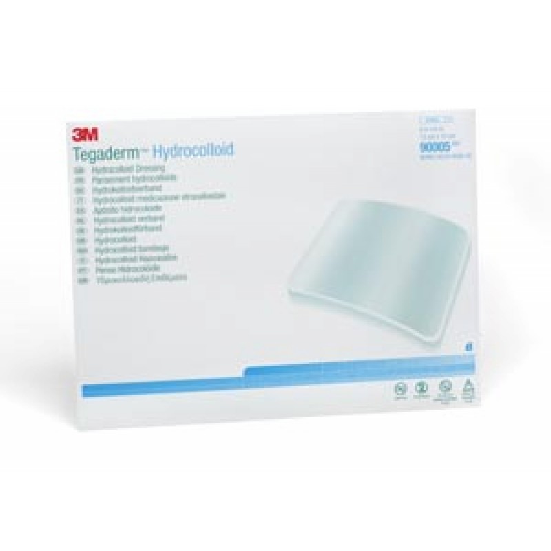 3M Health Care 90005 Hydrocolloid Dressing, 6" x 6" Square, 3/bx, 20 bx/cs (Continental US+HI Only)