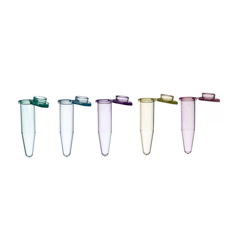 Sapphire PCR Tube, 0.5mL, flat lid, assorted