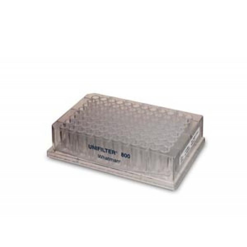 Cytiva 7770-0062 Plasmid Miniprep, Lysate Clarification UNIFILTER, 96 Well Format, 800µl Well Volume, Clear Polypropylene, 0.45µu PP, Filter, LDD Bottom, 25/pk