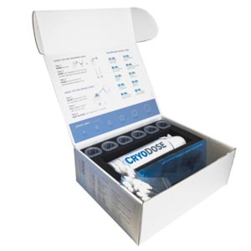 Nuance Medical, LLC 1103 Cryosurgical Treatment Kit, 162mL Canister, (80) MIxed Buds, Reusable (Item is considered Limited Quantity and cannot ship via Air or to AK, GU, HI, PR, VI)