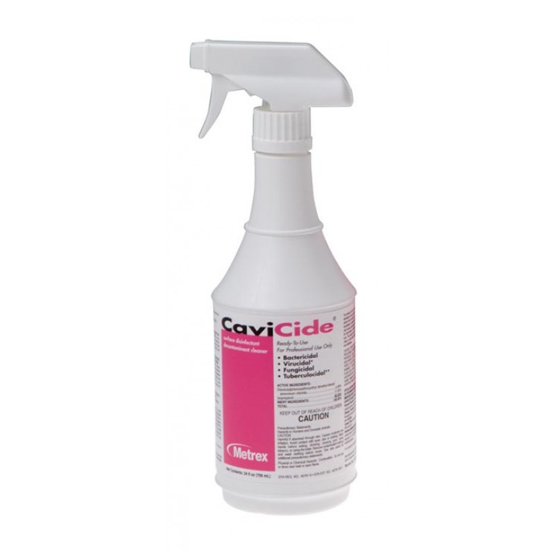 Metrex Research Corporation 13-1024 CaviCide 24 oz Spray, 12/cs (60 cs/plt) (Minimum Expiry Lead is 90 days) (Item is Non-Returnable) (US Only)