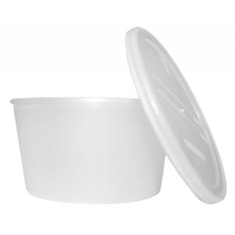 Dukal Corporation DCPC Denture Cups,  w/ Caps, Translucent in color, 250/cs