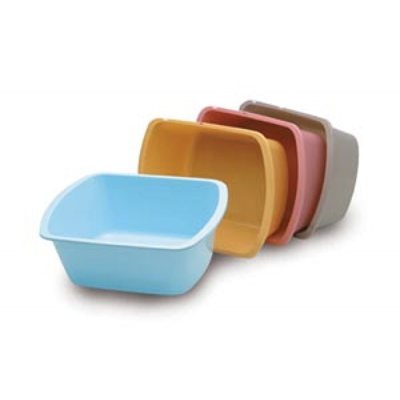 Medegen Medical Products, LLC H362-05 Wash Basin, Rectangular, 7 Qt/ 6.6L, Gold, 50/cs (42 cs/plt)