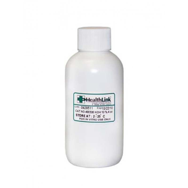 EDM3 Company LLC 400530 Potassium Hydroxide, 10%, 4 oz (Item is Non-Returnable) (US Only) (Item is considered HAZMAT and cannot ship via Air or to AK, GU, HI, PR, VI)
