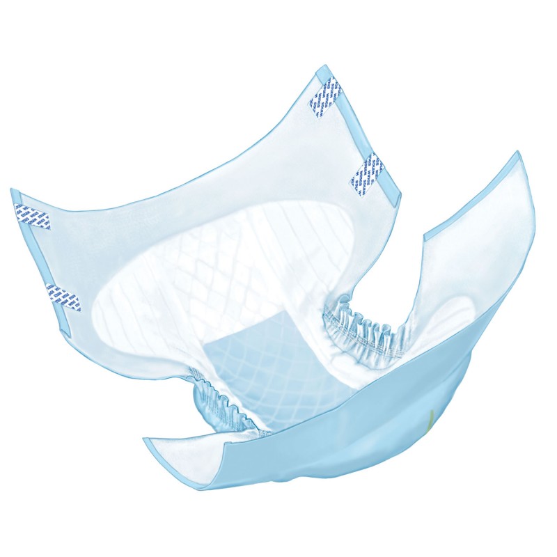Adult Briefs, Medium, 32"-44", White, 12/bg, 8 bg/cs (30 cs/plt) (Continental US Only)
