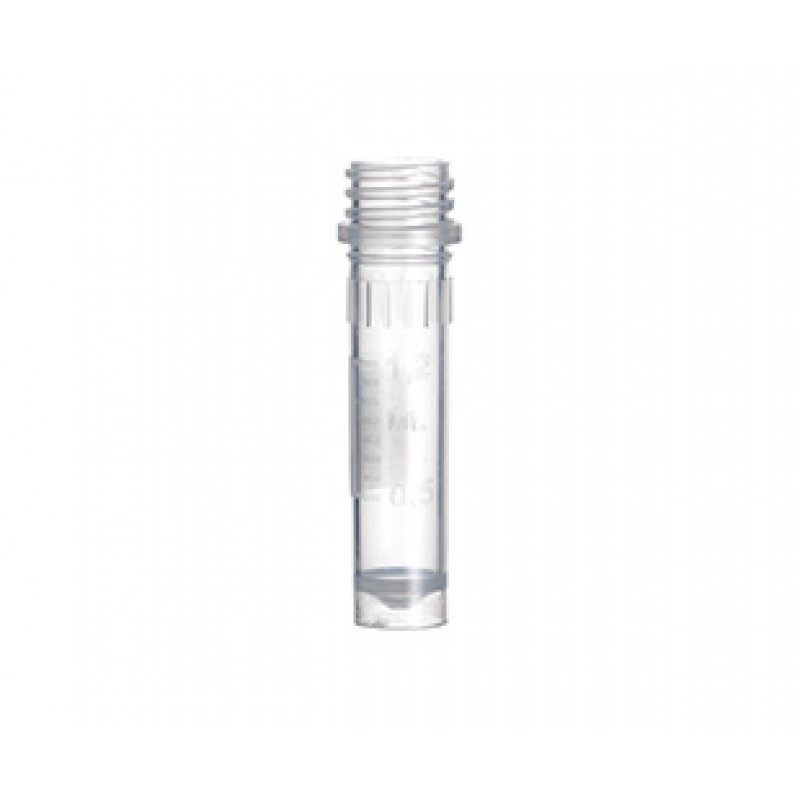 MicroTube, PPN, 2.0mL, CLR, CON/SKRT BOT, (Screw Caps Sold Separately - 36638x)