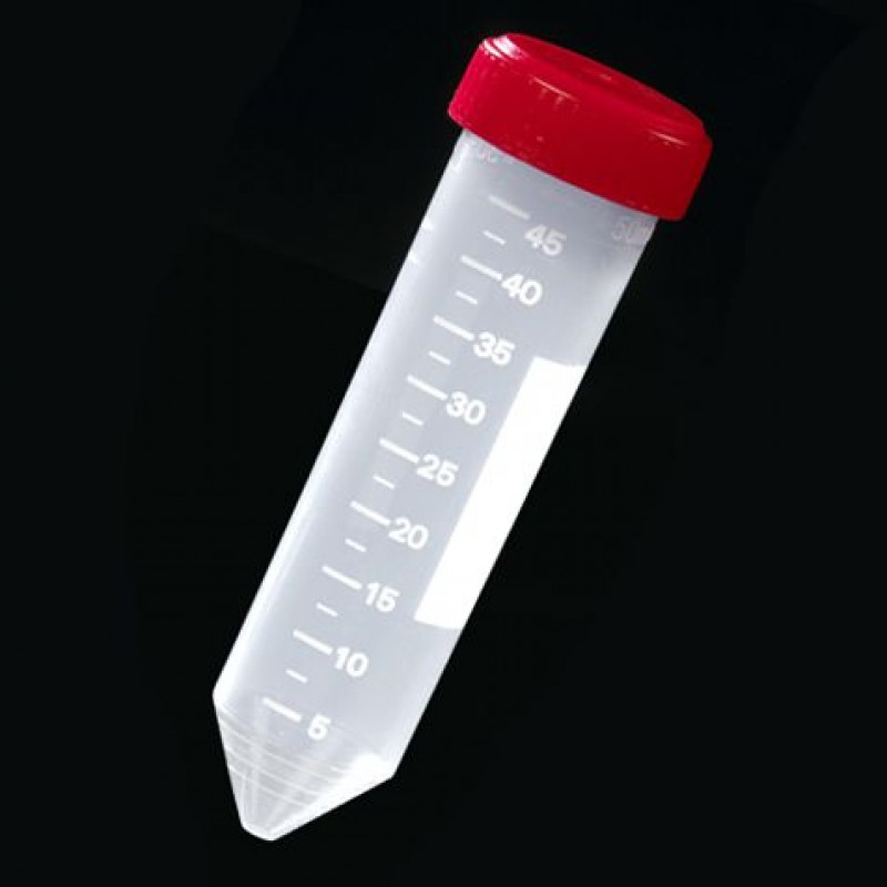 6241 Globe Scientific 50 mL Centrifuge Tube, Natural, Sterile, DNase,RNase,Pyrogen Free