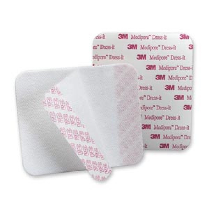 3M Health Care 2954 Dressing Cover, 3 7/8" x 4 5/8", 3 sheets/pad, 25 pad/bx, 4 bx/cs (Continental US+HI Only)