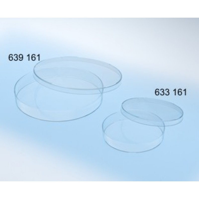 633161 Greiner Bio-One Petri Dish, 94 x 16 mm, Heavy Design, Triple Vented, Sterile (20 Dishes/Bag, 480 Dishes/Case)