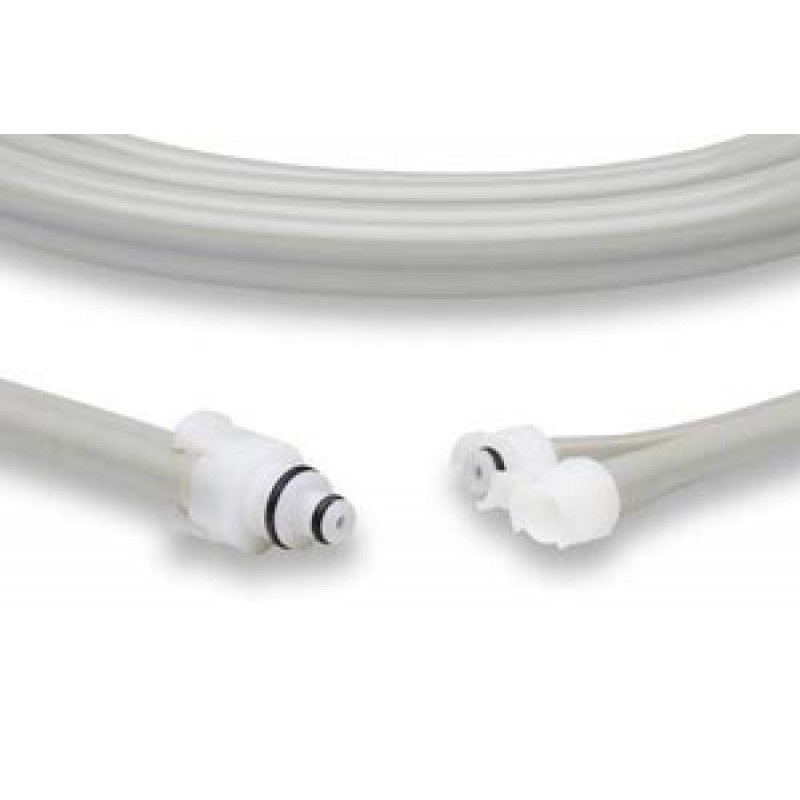 Cables and Sensors AD-22-17/180 NIBP Hose, Adult/Pediatric, Double Hose, 250cm,  Datex Ohmeda Compatible w/ OEM: 877235, HO-D2217188-10 (DROP SHIP ONLY) (Freight Terms are Prepaid & Added to Invoice - Contact Vendor for Specifics)