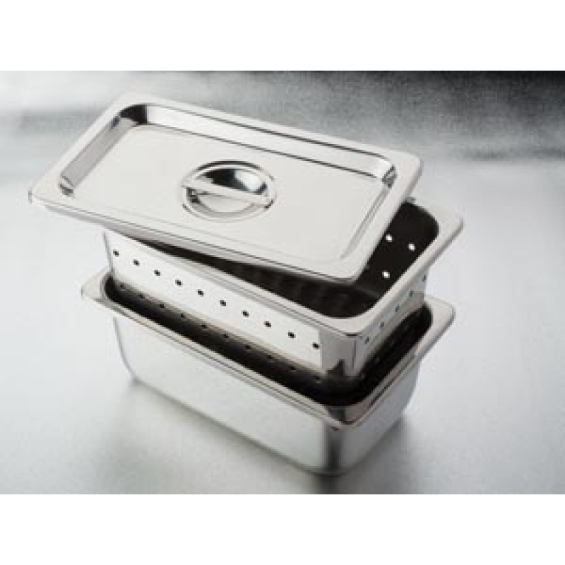 Dukal Corporation 4276 Instrument Tray Only, 10.23" x 6.29" x 3.93", Stainless Steel