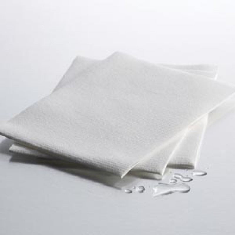 Graham Medical 55086 Airlaid Washcloth, 13" x 13½", White, 50/bg, 16 bg/cs