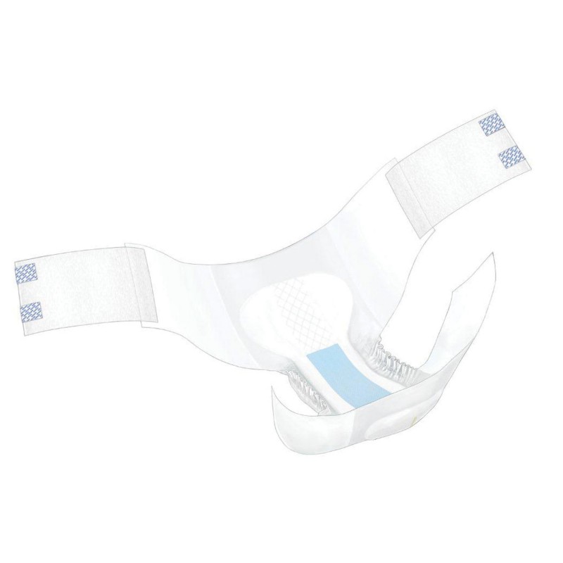 Adult Brief, Bariatric, Green, Cloth-Like Backsheet, Refastenable, Waist 74"-100", 8/bg, 4 bg/cs (Continental US Only)