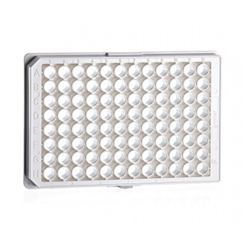 96W LUMITRAC™ 200 Plate, PS, Medium Binding, Flat Bottom, White µClear®