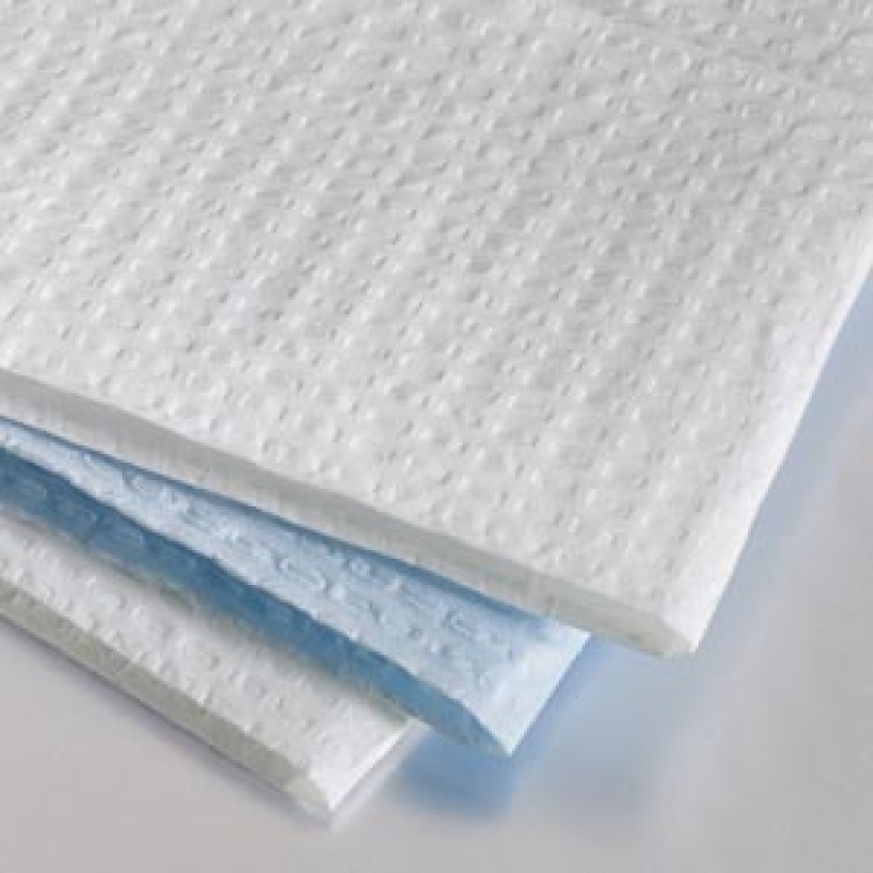Graham Medical 175 Tissue-Overall Embossed Towel, 13½" x 18", White, 2-Ply, 500/cs (63 cs/plt)
