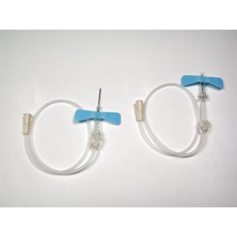 Exel Corporation 27708 Safety Butterfly, Winged Infusion Set, 25G x ¾", 12" Tube, 50/bx