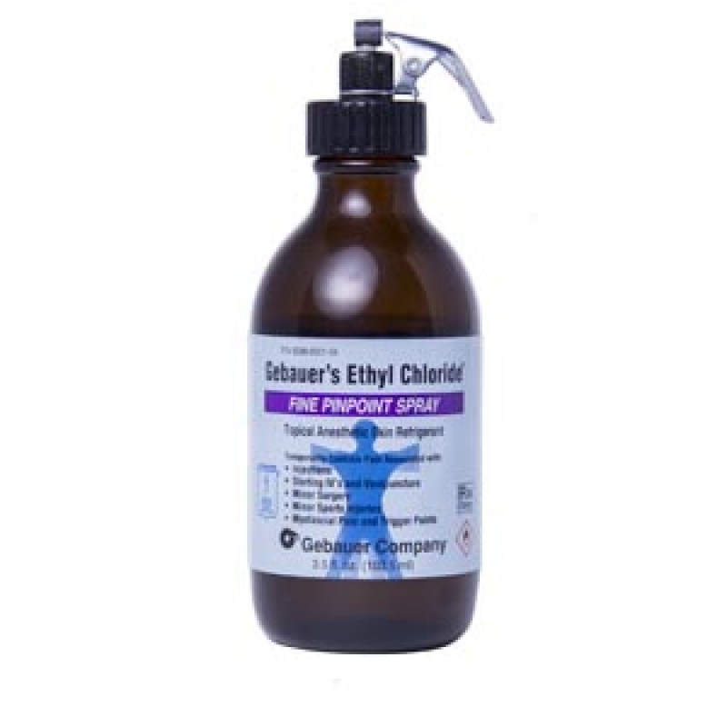 Gebauer Company 0386-0001-04 Fine Pinpoint Stream Spray, 3.9 fl oz (115ml), Plastisol Coated Amber Glass Bottle (Rx), 12/dz (Item is considered HAZMAT and cannot ship via Air or to AK, GU, HI, PR, VI - See Vendor Information Page for more details) (Item i