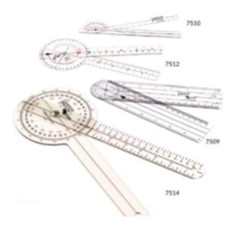 Hygenic/Performance Health 081187483 Economy Plastic Goniometer, 12.5" (US Only)
