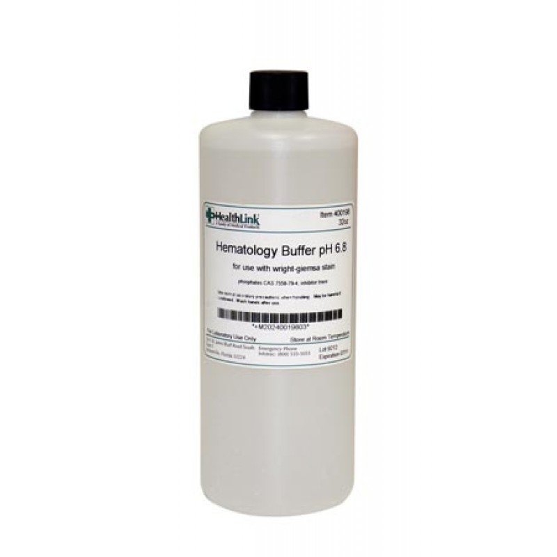 EDM3 Company LLC 400198 Hematology Buffer, 6.8pH, 32 oz (Item is Non-Returnable) (US Only)