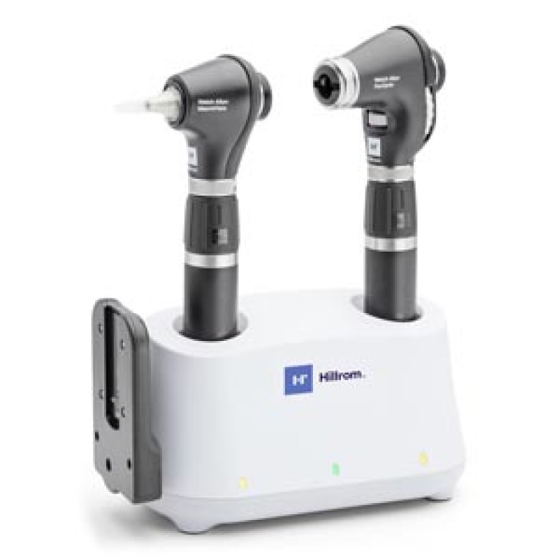 Hillrom 71-PM3LDE-US Universal Desk Set with PanOptic Ophthalmoscope and MacroView Otoscope, Plus (US Only)