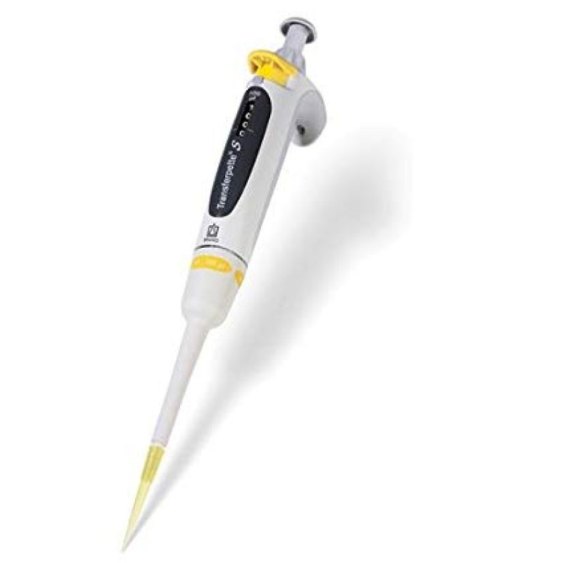 Brandtech 704773 Adjustable Volume Single Channel Pipette, 5-50uL