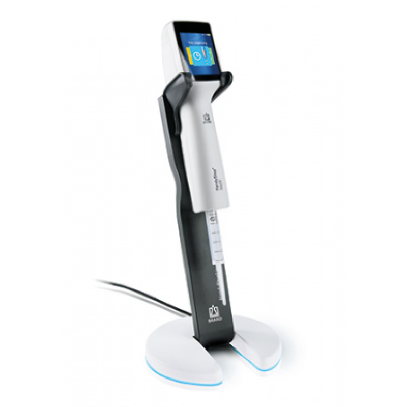 BrandTech HandyStep Touch Next Generation Repeating Pipette with Inductive Charging Stand Bundle 705201