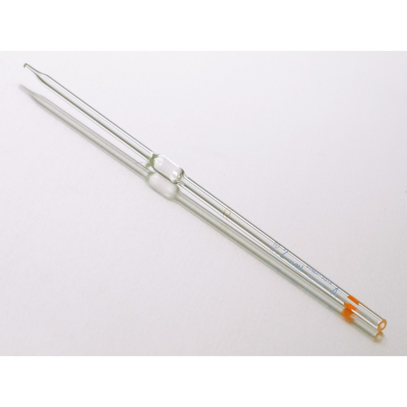 Corning 70710-10 PYREX® VISTA™ 10 mL Volumetric Pipets, Reusable, Class A, Color-Coded, Colored Markings